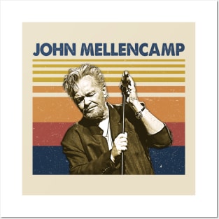 John Country Mellencamp Vintage Retro Posters and Art